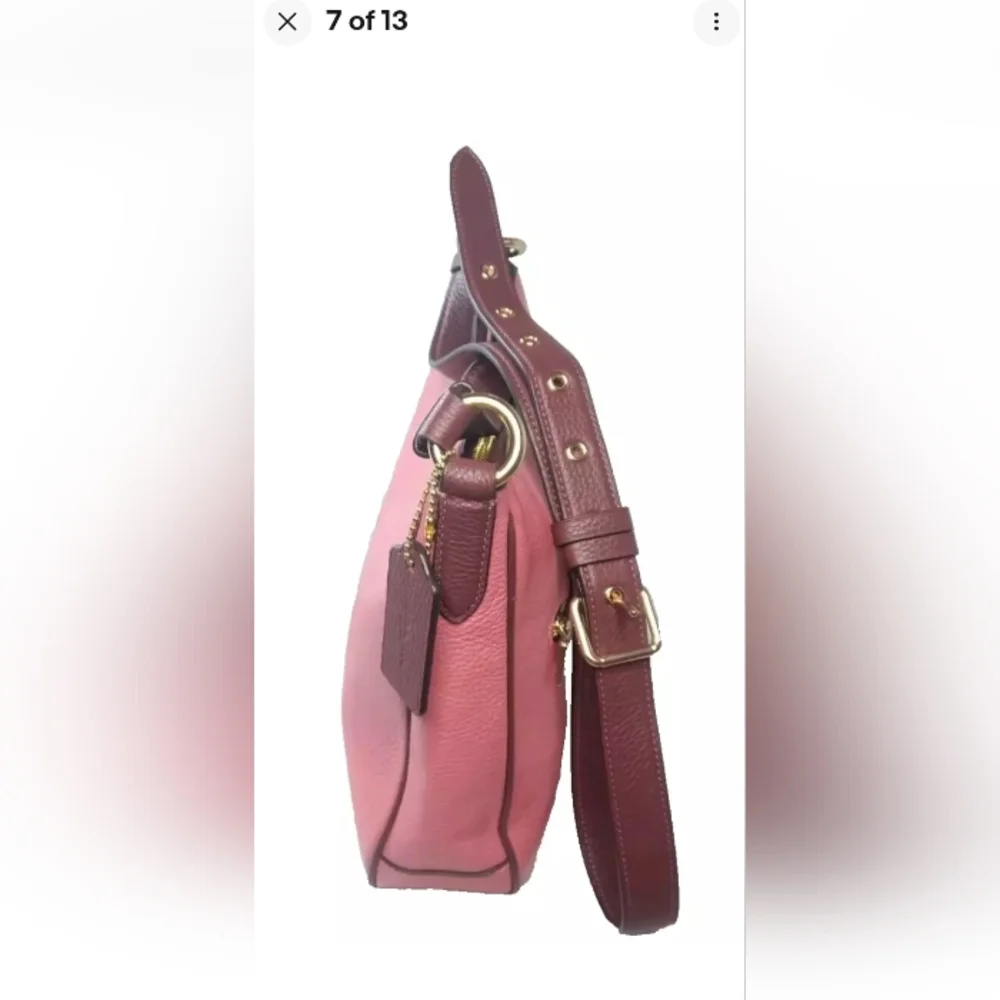 Coach Pink Crossbody Bag - Picture 7 of 13